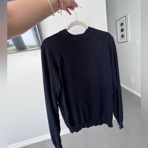 ZARA navy blue shirt 
size: S